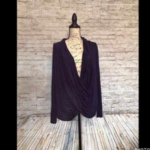 🛍Open drape long sleeve top🛍